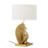 Bordlampe "Peacock" påfugl m/ guldfinish - Bloomingville H: 58,5