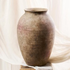 Gulvvase terracotta "Minerva" åbning Ø:15,5 - Ib Laursen