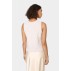 Vest "XenyaSZ" beige strik m/ knapper - Saint Tropez