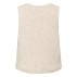 Vest "XenyaSZ" beige strik m/ knapper - Saint Tropez