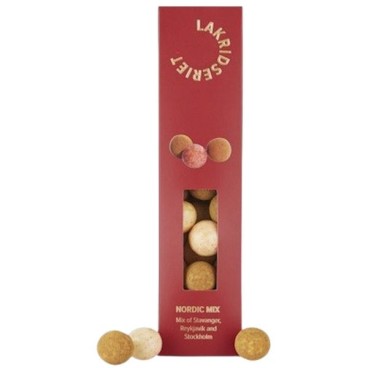 Lakrids & vingummi "Nordic Mix" m/ chokolade - Lakridseriet 110 g