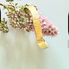 Armbånd - Friihof + Siig - guldbelagt "Cora & Idol"