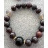 Armbånd - Friihof + Siig - m/ store brune perler