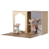 Ballet mus i dansestudie m/ lillesøster og lillebror - Maileg