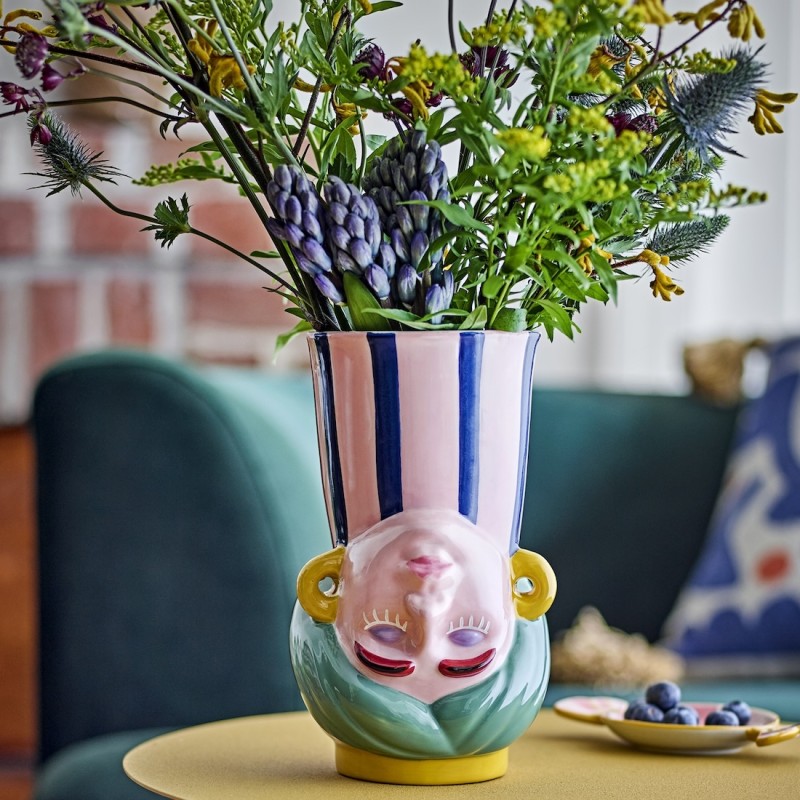 Vase / lysestage "Miss Jody" - Bloomingville H: 22,5