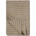 Quilt / Vattæppe beige m/ mørkeblå stængler - Ib Laursen 130x180