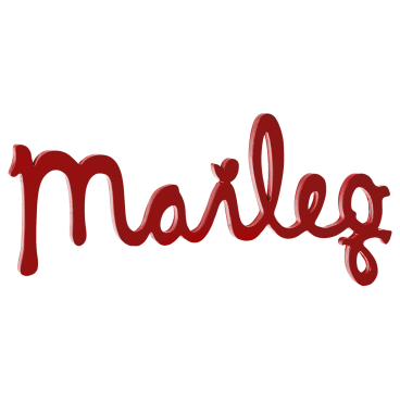 Maileg træ logo rød - Maileg