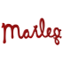 Maileg træ logo rød - Maileg