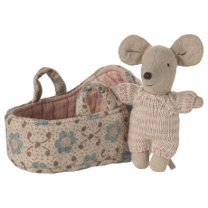 Babymus i babylift - Rosa - Maileg