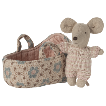 Babymus i babylift - Rosa - Maileg