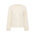 Bluse råhvid "NilsineSZ" m/ fjerdetlajer - Saint Tropez