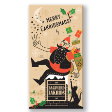 Julekalender m/ 25 låger - Bagsværd Lakrids - 600 g.