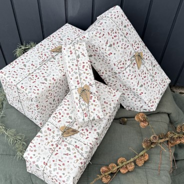 Adventskalender - TILBUD med 4 indpakkede adventsgaver