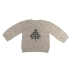 Strikket sweater m/ juletræ str. 3-4 år - Maileg