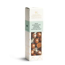 Karamelkugler m/ havsalt og lys chokolade - Karamel Kompagniet 109 g