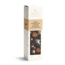 Karamelkugler m/ havsalt og mørk chokolade - Karamel Kompagniet 109 g