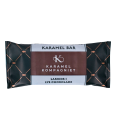 Karamel Bar - Klassisk fløde i lys chokolade - Karamel Kompagniet 50 g