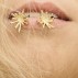 Øreringe / ørestikker - Friihof + Siig - "Aila" guldbelagt