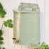 Vandbeholder t/ væg m/ hane grøn - Ib Laursen - 10,5 ltr.