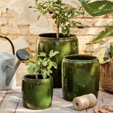 Krukkesæt a 3 Saigon grøn - Ib Laursen