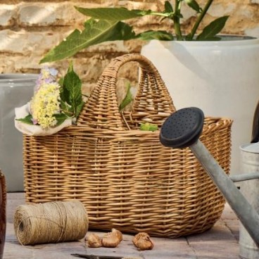 Kurv m/ hank på tværs firkantet - Ib Laursen