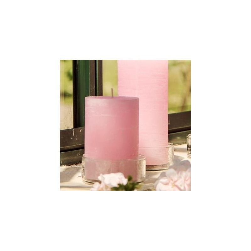 Bloklys rustik lyserød "Celia" - Ib Laursen 6,8x10