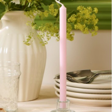 Kertelys rosa "Celia" - Ib Laursen H: 20 cm - Ta' 5 stk. for kr. 25,-