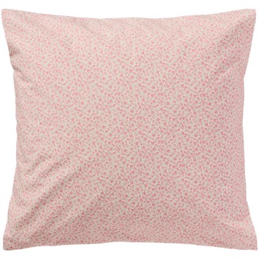 Pudebetræk m/ små rosa blomster - Ib Laursen 60x60