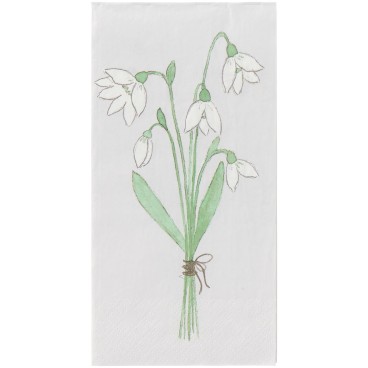 Servietter m/ vintergækker - Ib Laursen 16 stk.