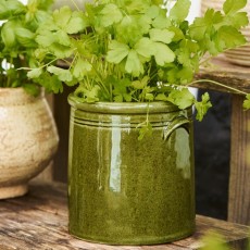 Skjuler m/ ører mosgrøn "distressed" - Ib Laursen H:15