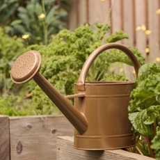 Vandkande m/ spreder oval gylden brun - Ib Laursen 5 ltr