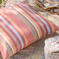 Pudebetræk m/ multifarvede striber - Ib Laursen 50x50