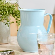 Kande emalje klar blå - Ib Laursen