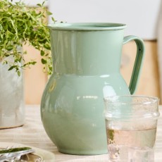 Kande emalje klar grøn farve - Ib Laursen