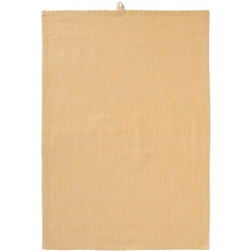 Viskestykke "Liv" m/ gule tynde striber - Ib Laursen 50x70