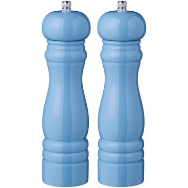 Salt og peberkværn sæt klar blå - Ib Laursen