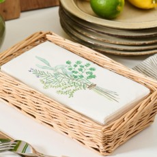 Servietter m/ krydderurtebuket - Ib Laursen 16 stk.