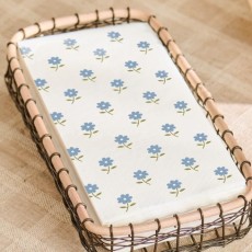 Servietter m/ blå blomster - Ib Laursen 16 stk.