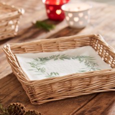 Servietkurv kvadratisk t/ 16,5x16,5 serviet - Ib Laursen