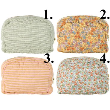 Toilettaske quiltet m/ mønster - Ib Laursen vælg. ml. 4 forsk.