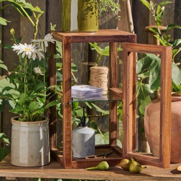 Glaskabinet UNIKA m/ glashylde - Ib Laursen H: 50