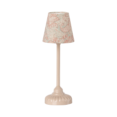 Vintage gulvlampe rosa t/ mus - Maileg H: 14 cm