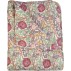 Quilt / Vattæppe "Flora-Violet" råhvid m/ blomster - Au Maison 140x180