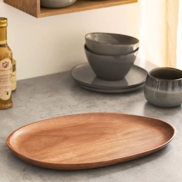 Serveringsbakke / fad akacie - House Nordic L: 39,5