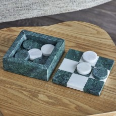 Kryds & Bolle "Aske" grøn marmor- Bloomingville