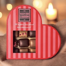 Bagsværd Lakrids - Hjerteæske m/ 38 stk. - 380 gram