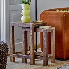 Sidebord "UNIKA" m/ 2 skuffer og hylder - Ib Laursen H: 71