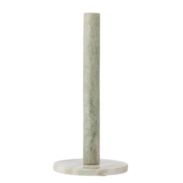Køkkenrulleholder "Emy" grøn & beige marmor - Bloomingville
