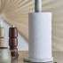 Køkkenrulleholder "Emy" grøn & beige marmor - Bloomingville