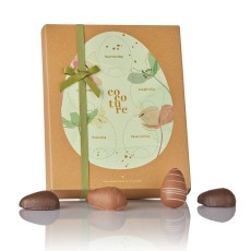 Påskekalender m/ 5 stk. marcipanæg - Cocoture 180 g
